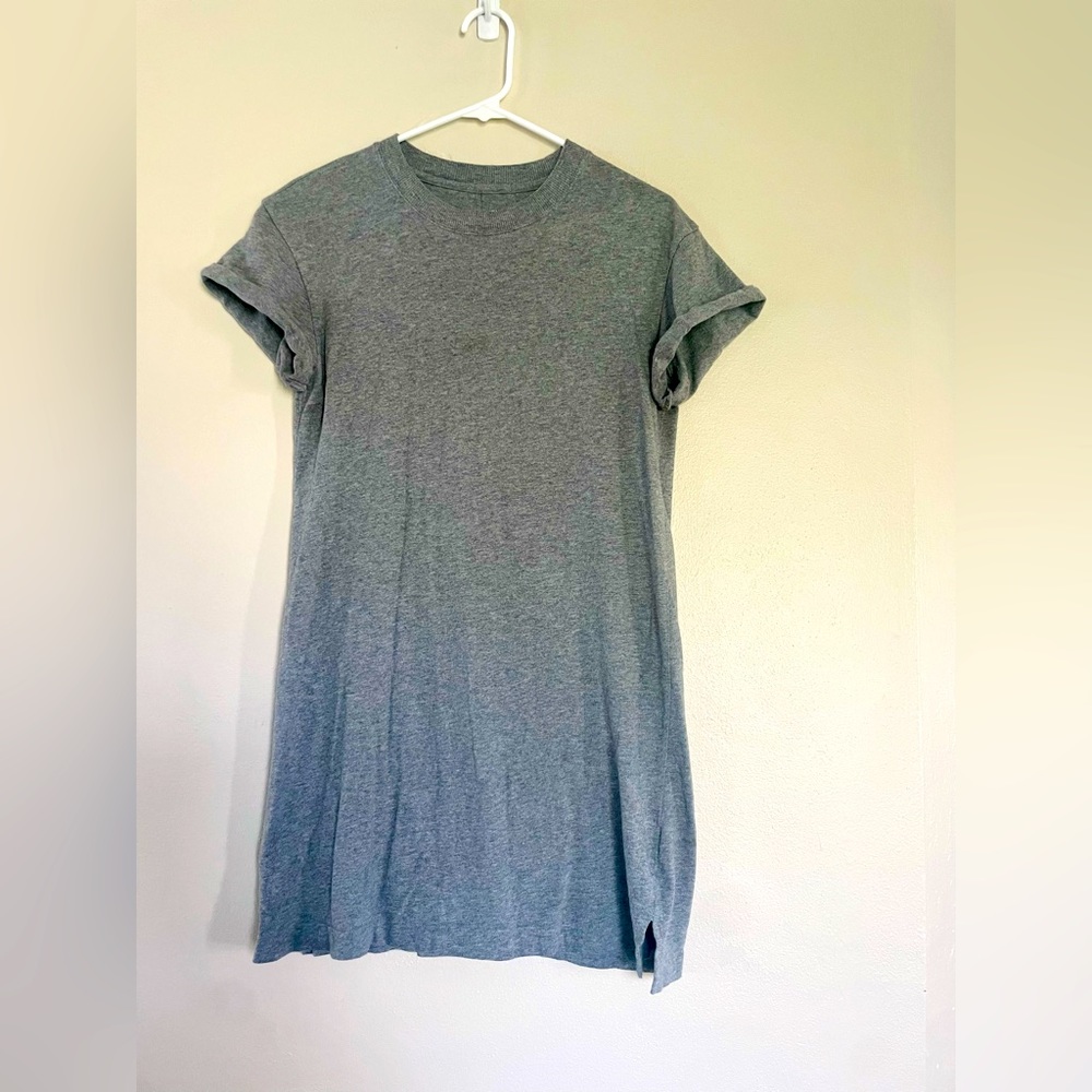 Heather Grey T-Shirt Dress
